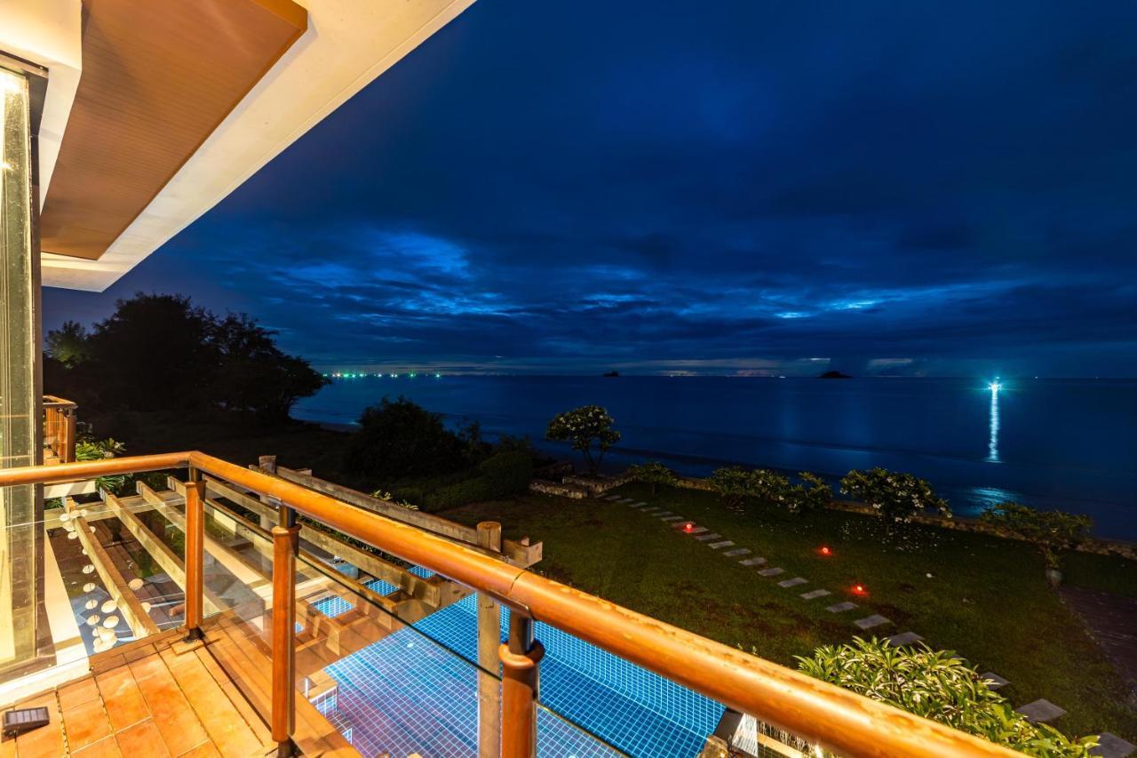 Beachfront Modern 4 Bedroom Pool Villa - Rv HHQ Extérieur photo