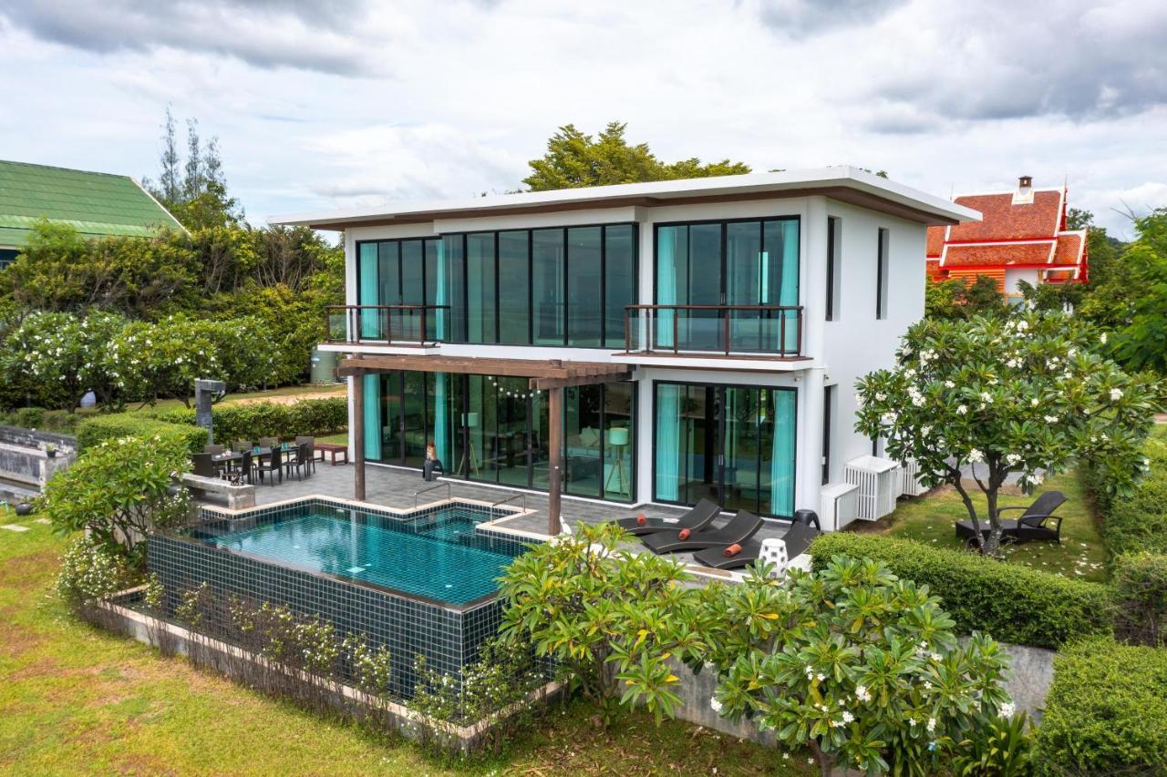 Beachfront Modern 4 Bedroom Pool Villa - Rv HHQ Extérieur photo