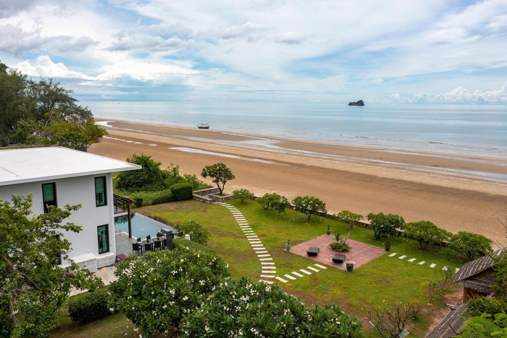 Beachfront Modern 4 Bedroom Pool Villa - Rv HHQ Extérieur photo