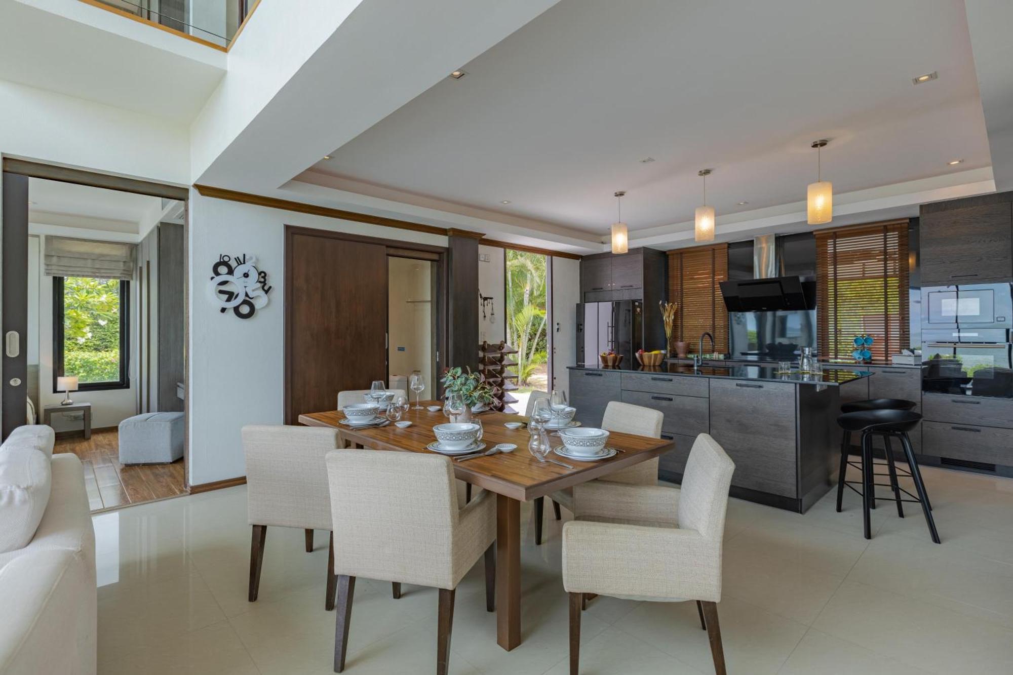Beachfront Modern 4 Bedroom Pool Villa - Rv HHQ Extérieur photo