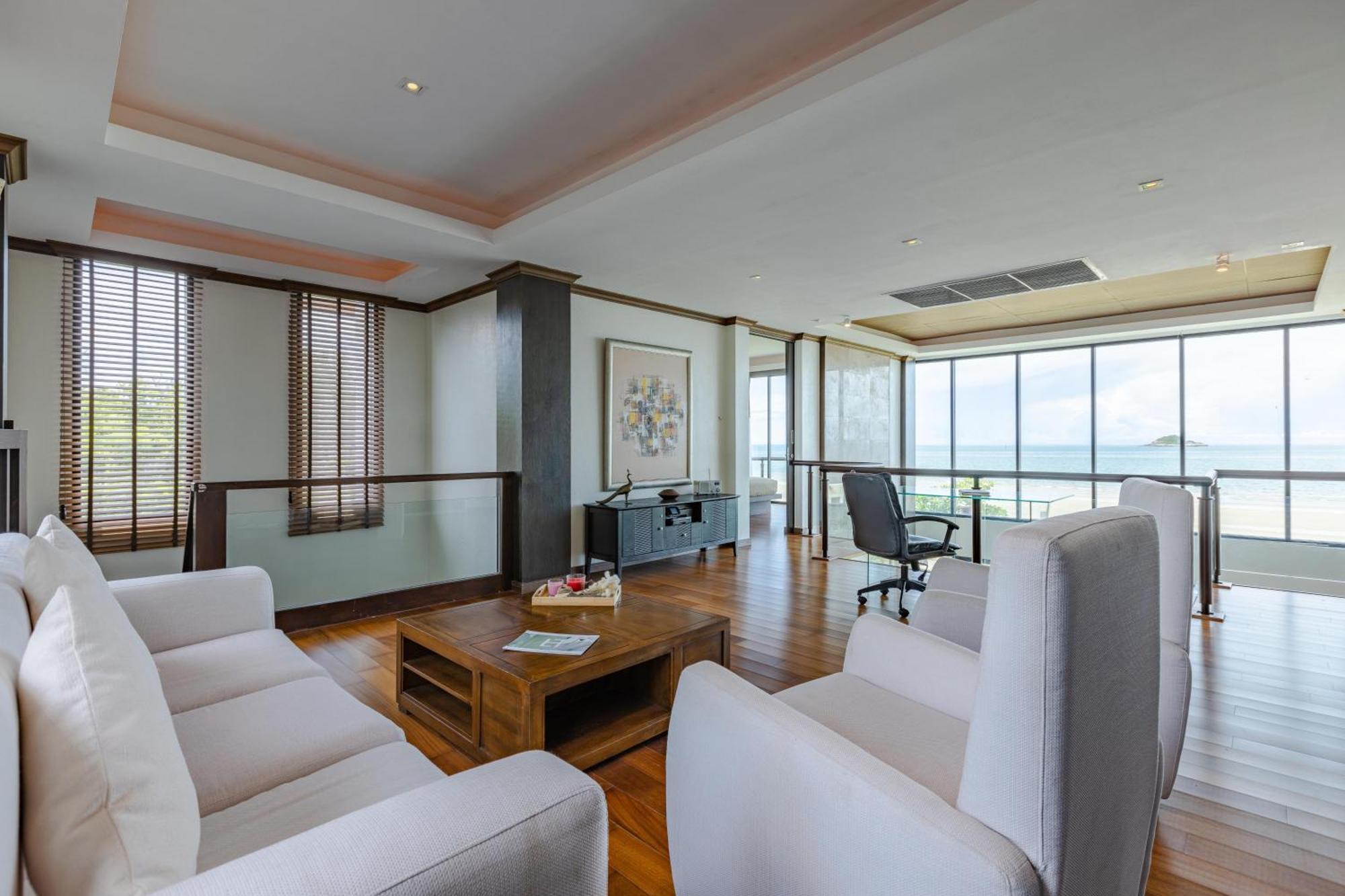 Beachfront Modern 4 Bedroom Pool Villa - Rv HHQ Extérieur photo