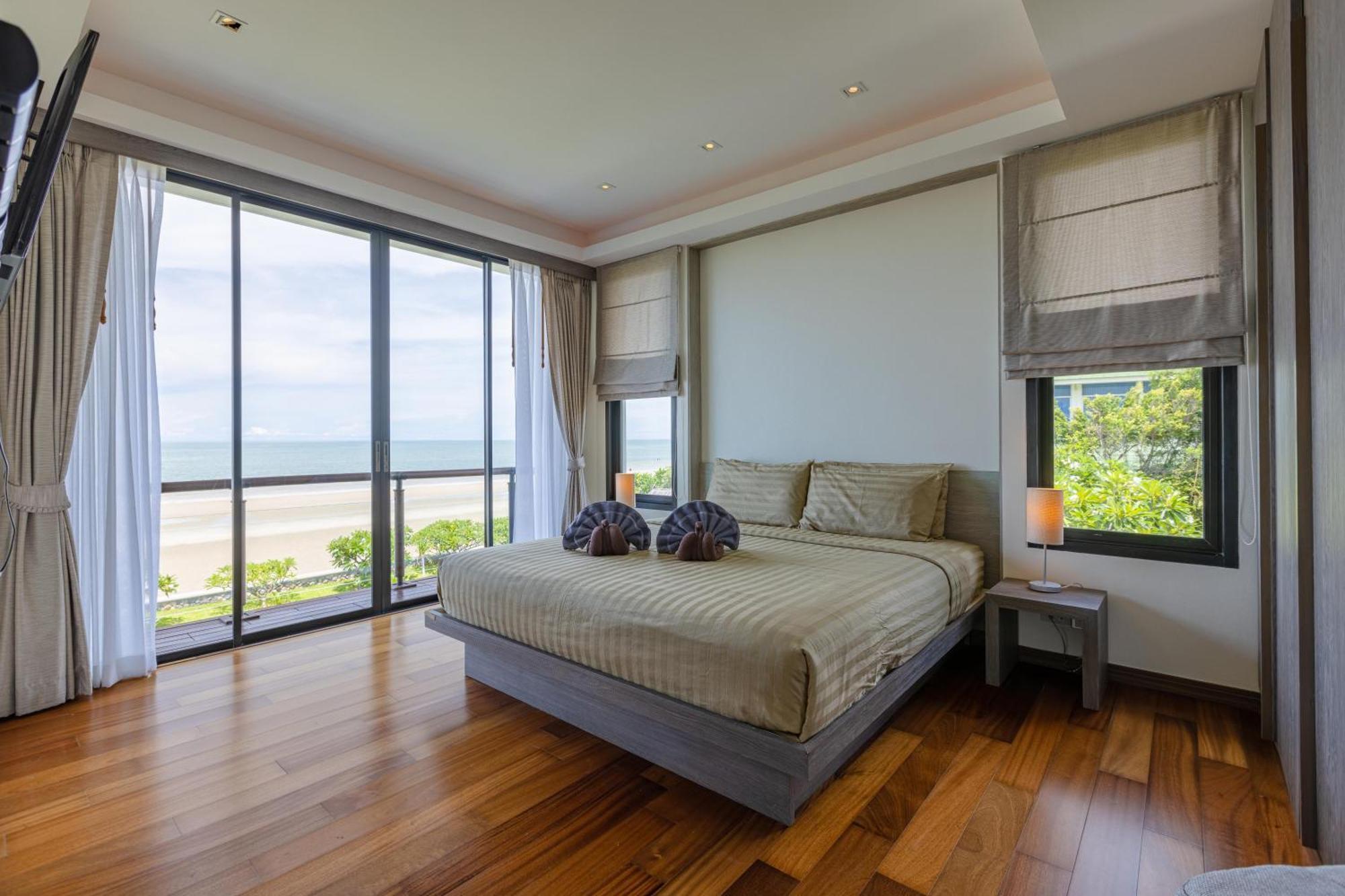 Beachfront Modern 4 Bedroom Pool Villa - Rv HHQ Extérieur photo